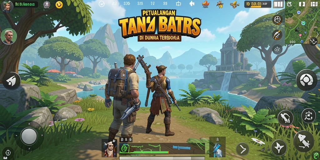 Gameplay seru dalam dunia terbuka 8364 yang luas.