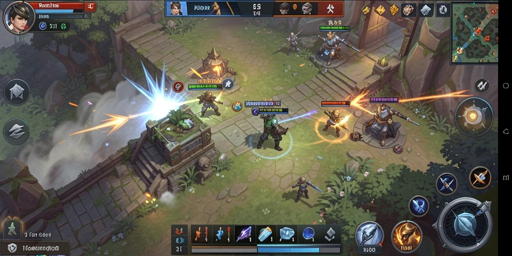 Tampilan gameplay mendebarkan dari 8II dengan strategi SLG.