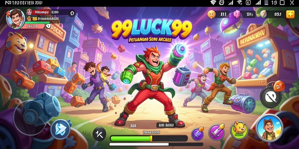 Tampilan seru gameplay <strong>99LUCK99</strong> yang menantang dan menarik.