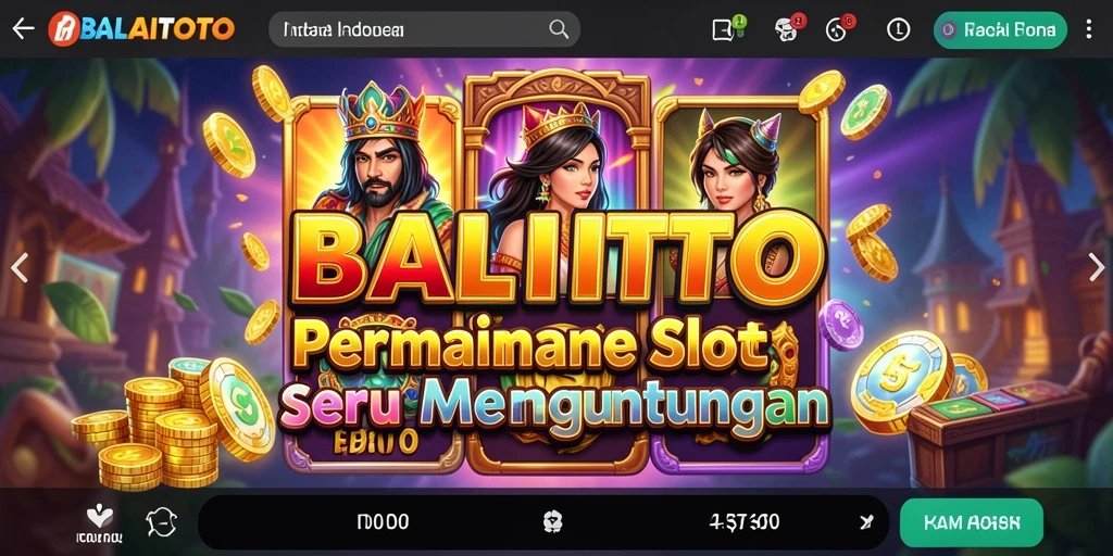 Gameplay BALAITOTO yang seru dan menyenangkan untuk dimainkan.