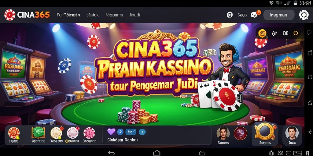 Tampilan gameplay seru dan menarik dari CINA365.
