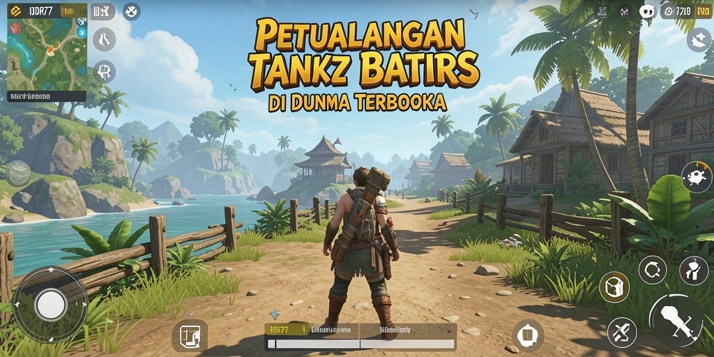 Tampilan menakjubkan dari gameplay Open World IDR77.