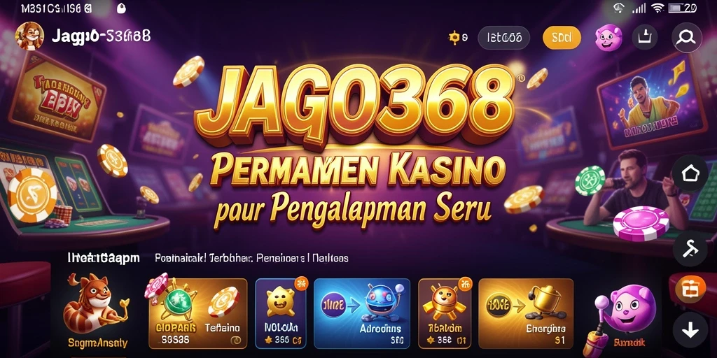 Tampilan gameplay menarik dari JAGO368 di fitur kasino.