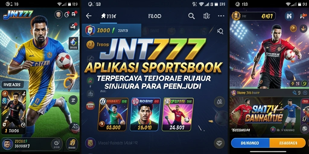 Tampilan gameplay JNT777 dengan berbagai pilihan taruhan olahraga.