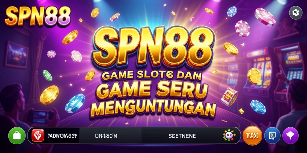 Screenshot gameplay SPN88 yang menampilkan gulungan Slot yang mengasyikkan.