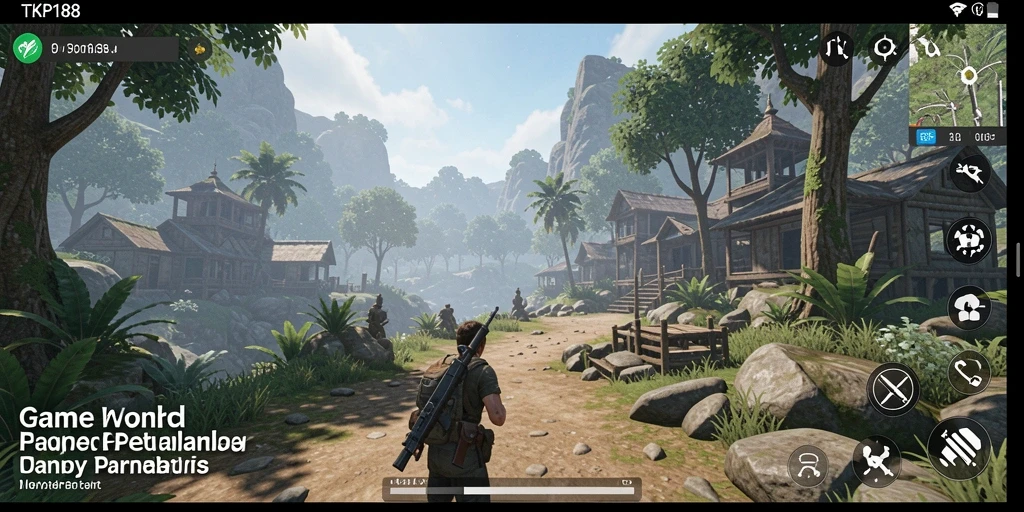 Tampilan gameplay yang menarik dari TKP188 dalam dunia Open World.